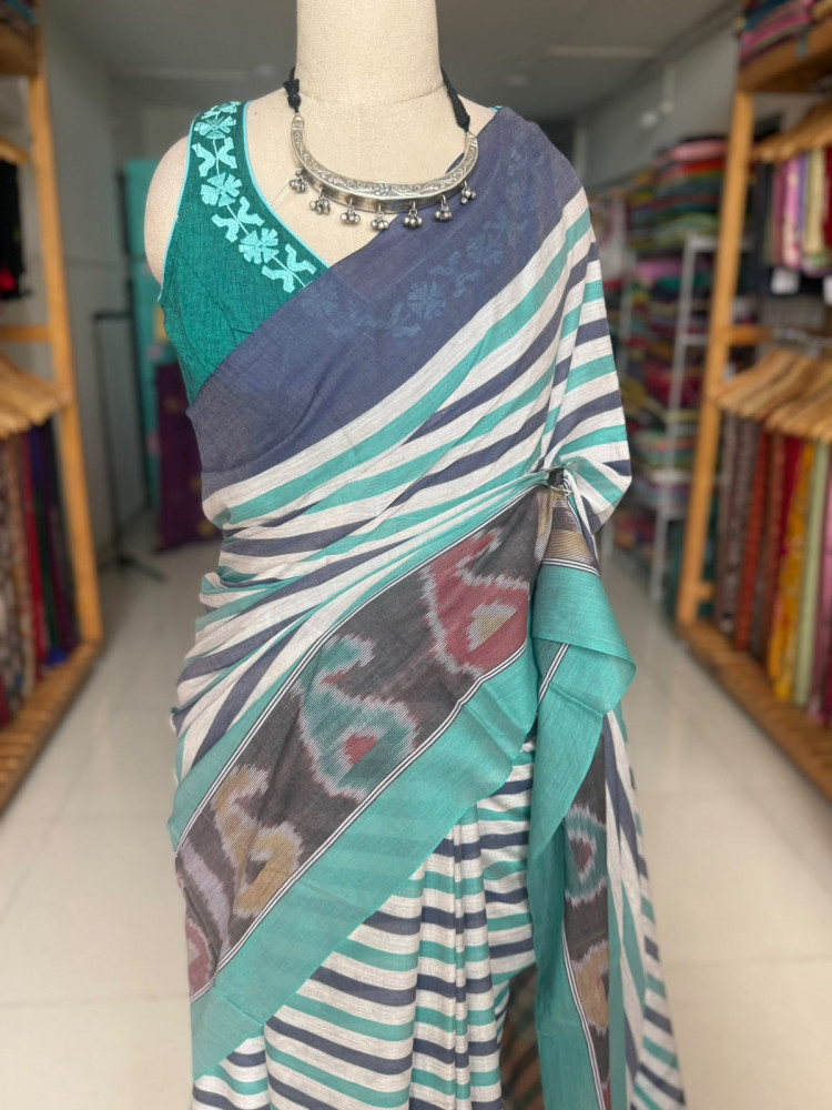 Image of Dhaniakhali Cotton Handloom Saree