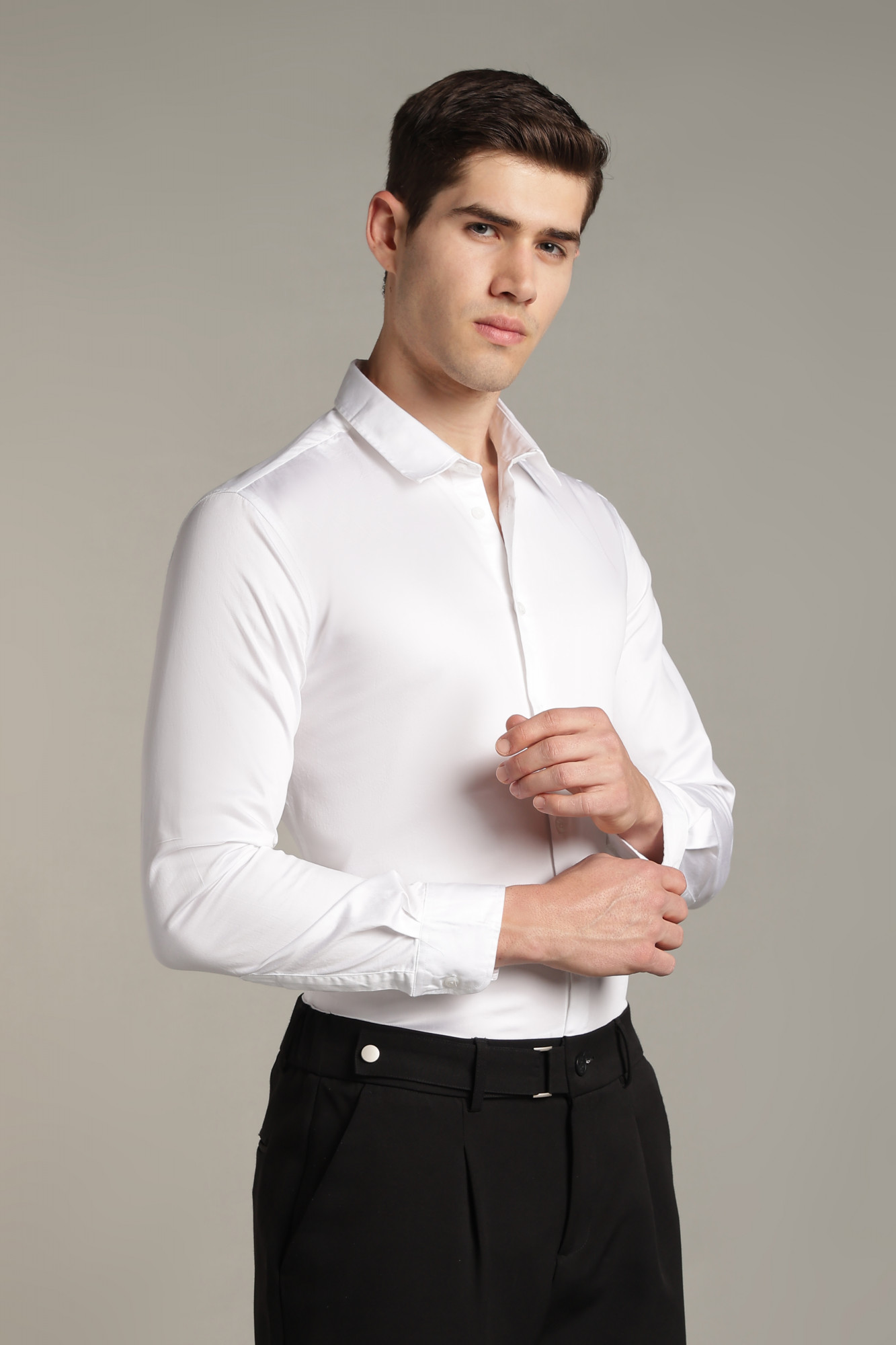 Imperial Poplin Shirt  White