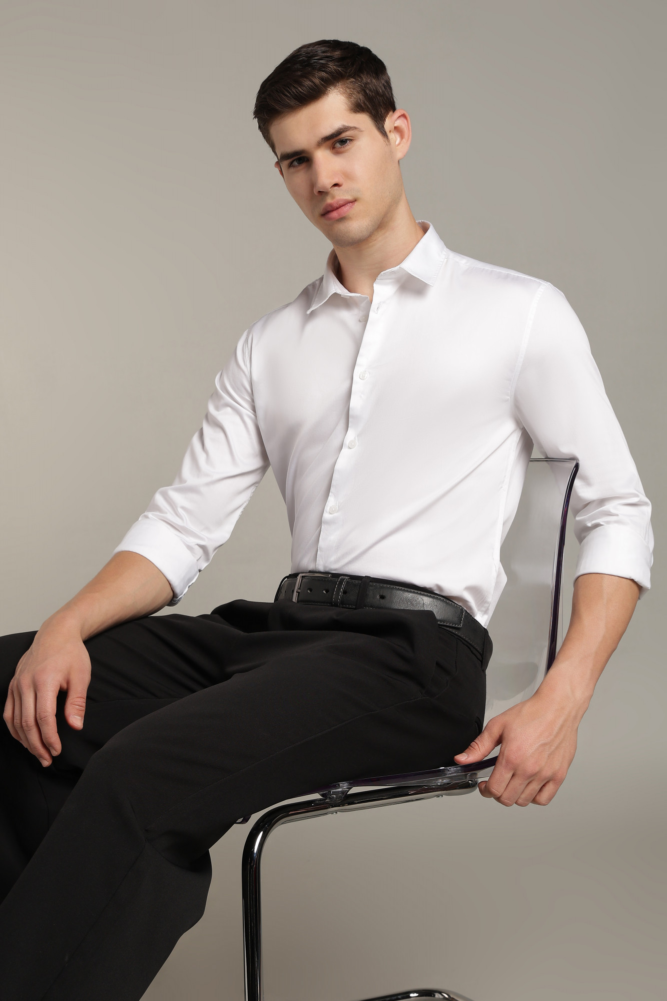 Imperial Poplin Shirt White