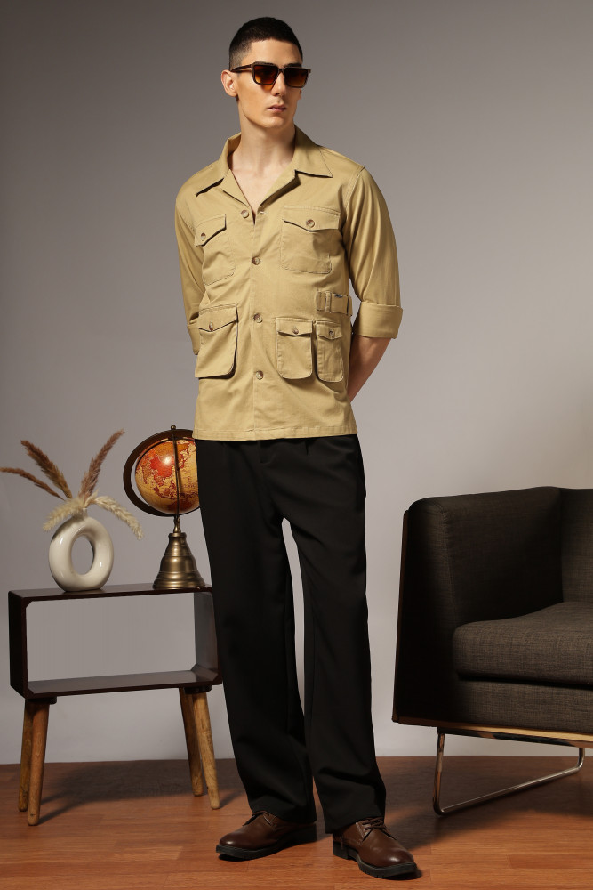 Image of The Signature Safari Shirt – Light Yellow