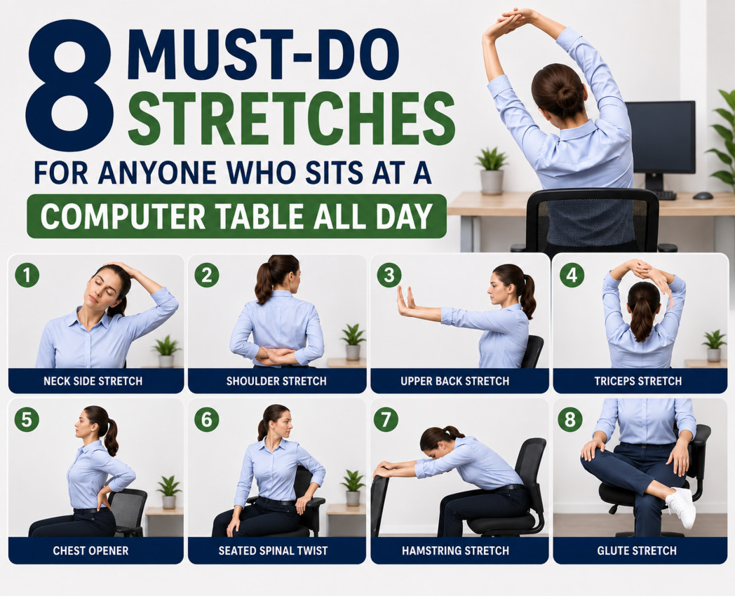 8 Must-Do Stretches for Anyone