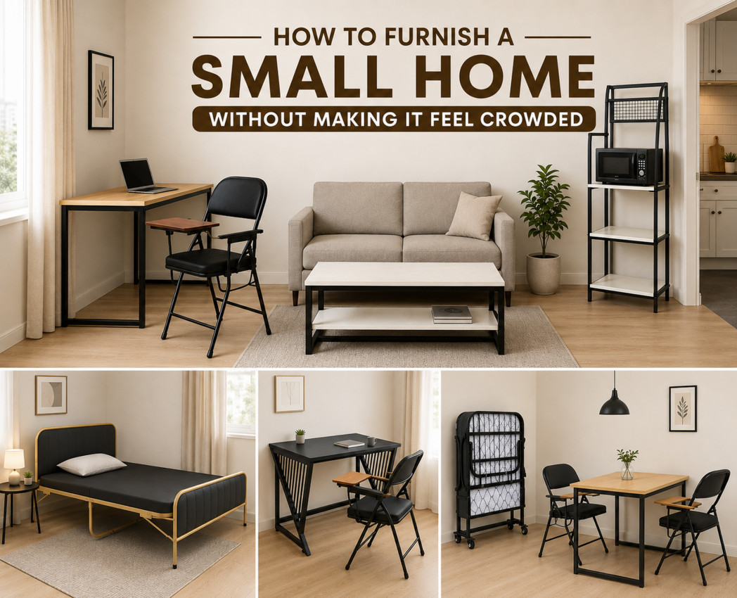 How to Furnish a Small Home Without Feeling Crowded