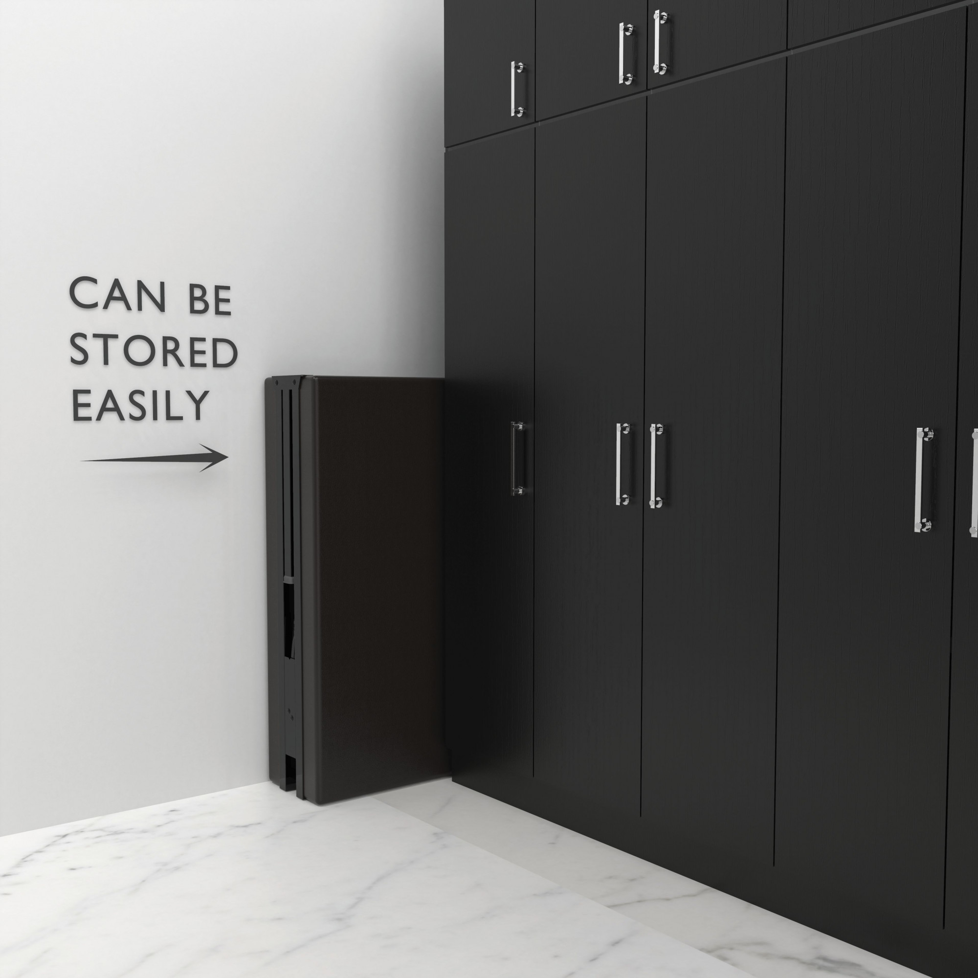 Samos Metal Folding Bed Frame Without Mattress Black Frame Queen Size 625 Ft x 5 Ft 2 Years Warranty