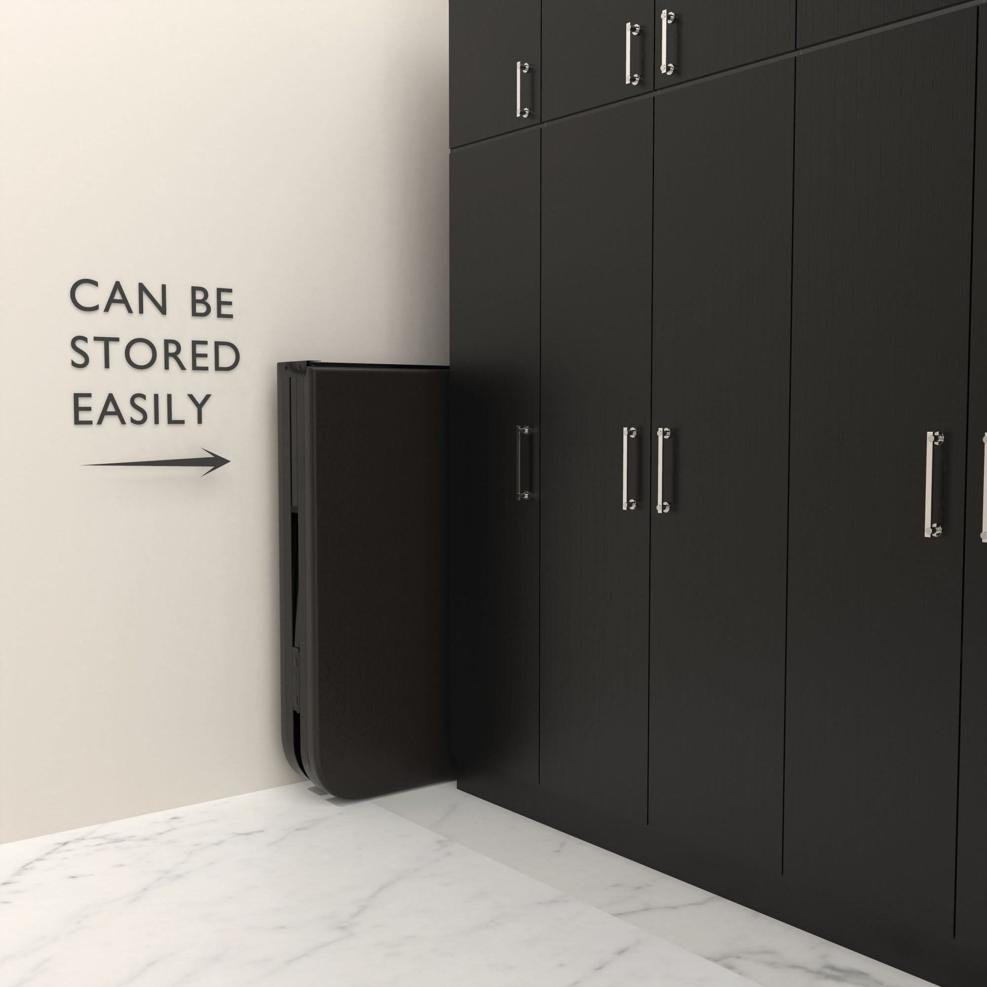 Nova Foldable Single Metal Bed - Glossy Black Finish 3ft x 6ft Without Mattress Single Layer Double Layer Triple Layer Foam Mattress