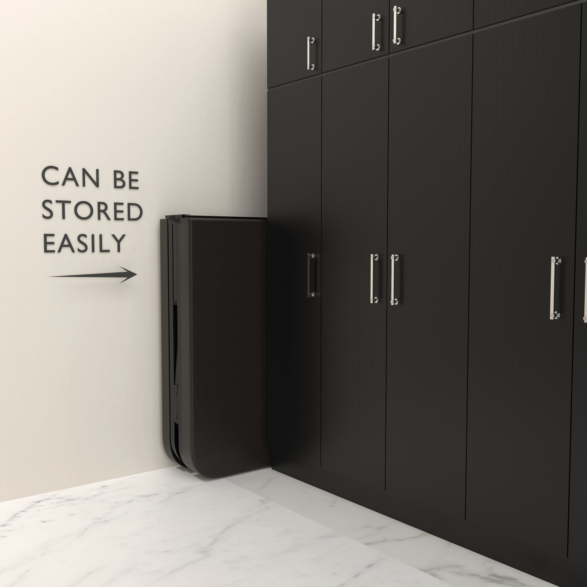 Nova Foldable Single Metal Bed - Glossy Black Finish 3ft x 6ft Without Mattress Single Layer Double Layer Triple Layer Foam Mattress