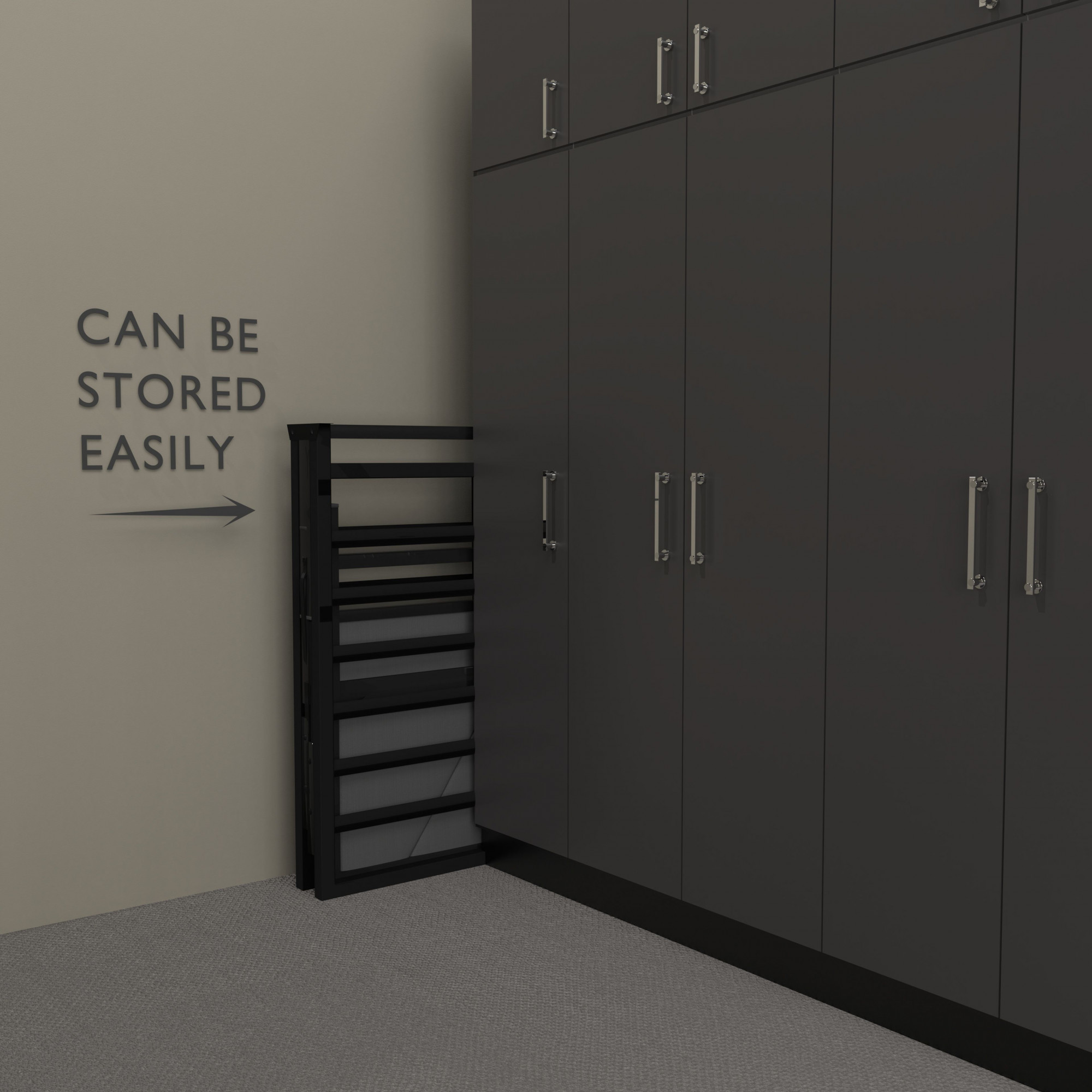 Linea Grey Queen Size Bed Frame Without Mattress  Black Frame  Queen Size 625 Ft x 5 Ft  2 Years Warranty