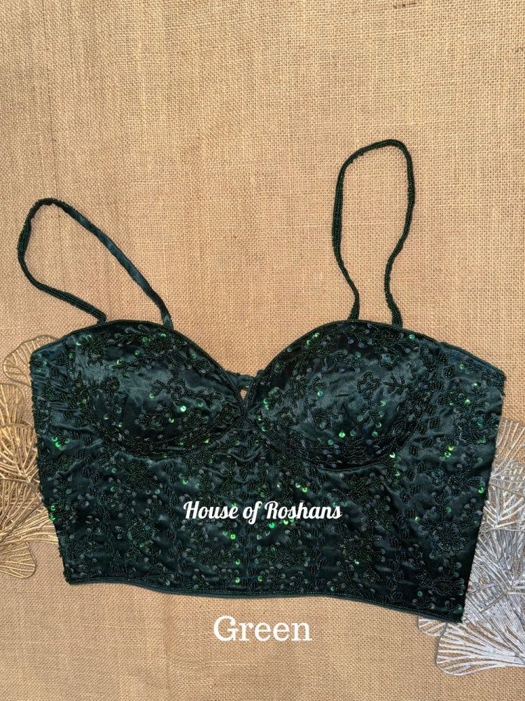 Image of Hand Embroidered Corsets