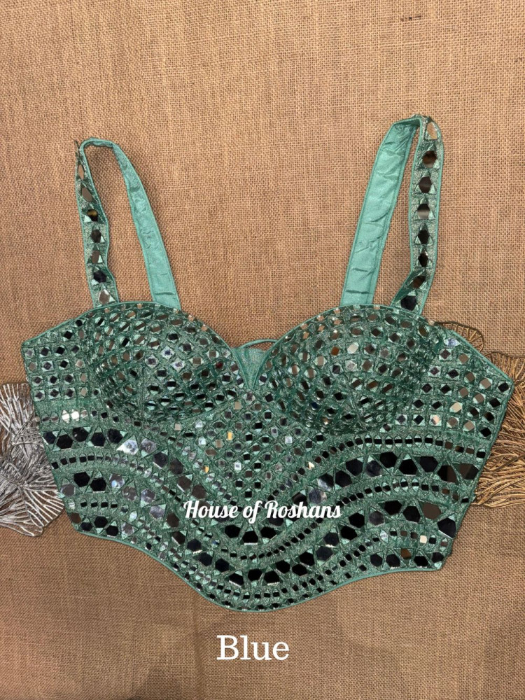 Image of Mirror Embroidered Corset