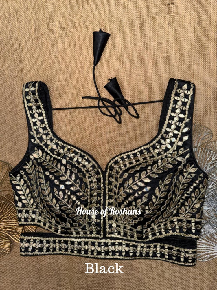 Image of Gota Mirror Work blouse