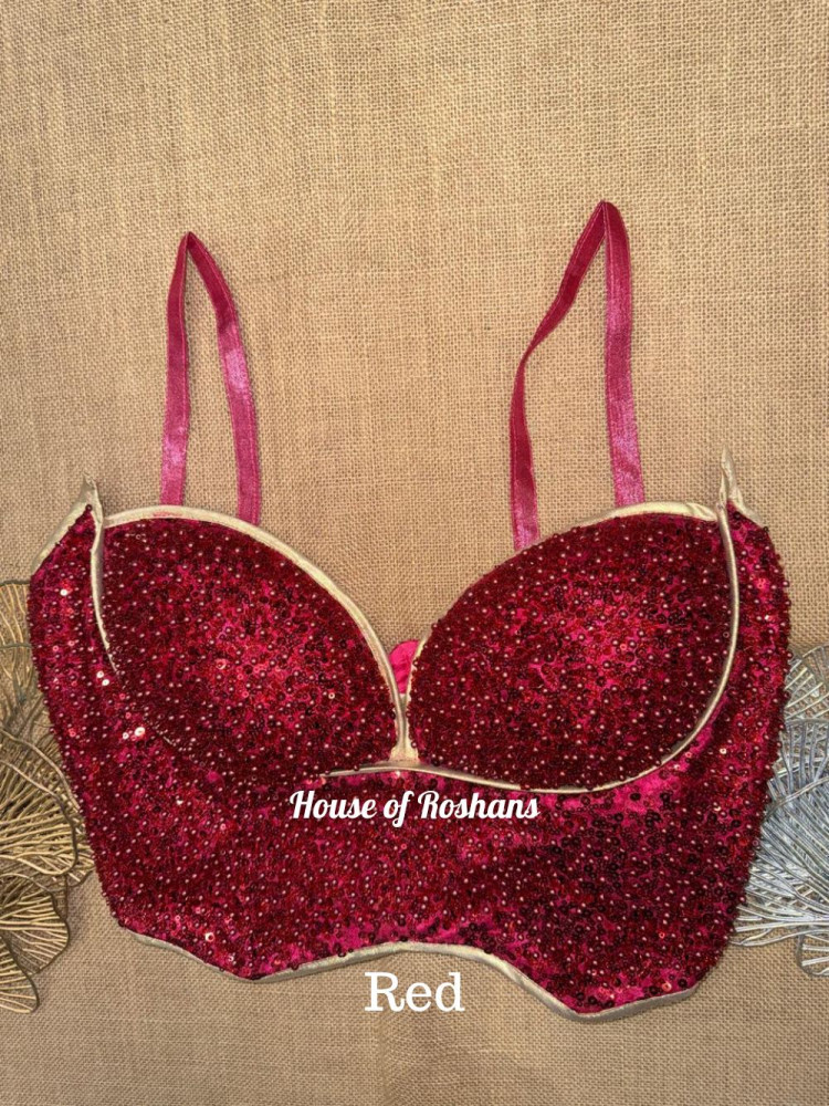 Image of Sequin Work Corset