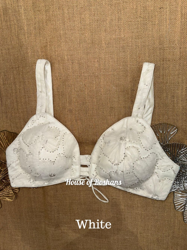 Image of Stone Work Designer Bralette Blouse