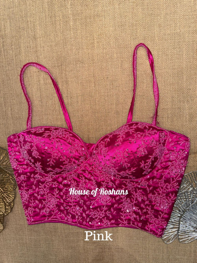 Image of Hand Embroidered Corset Blouses