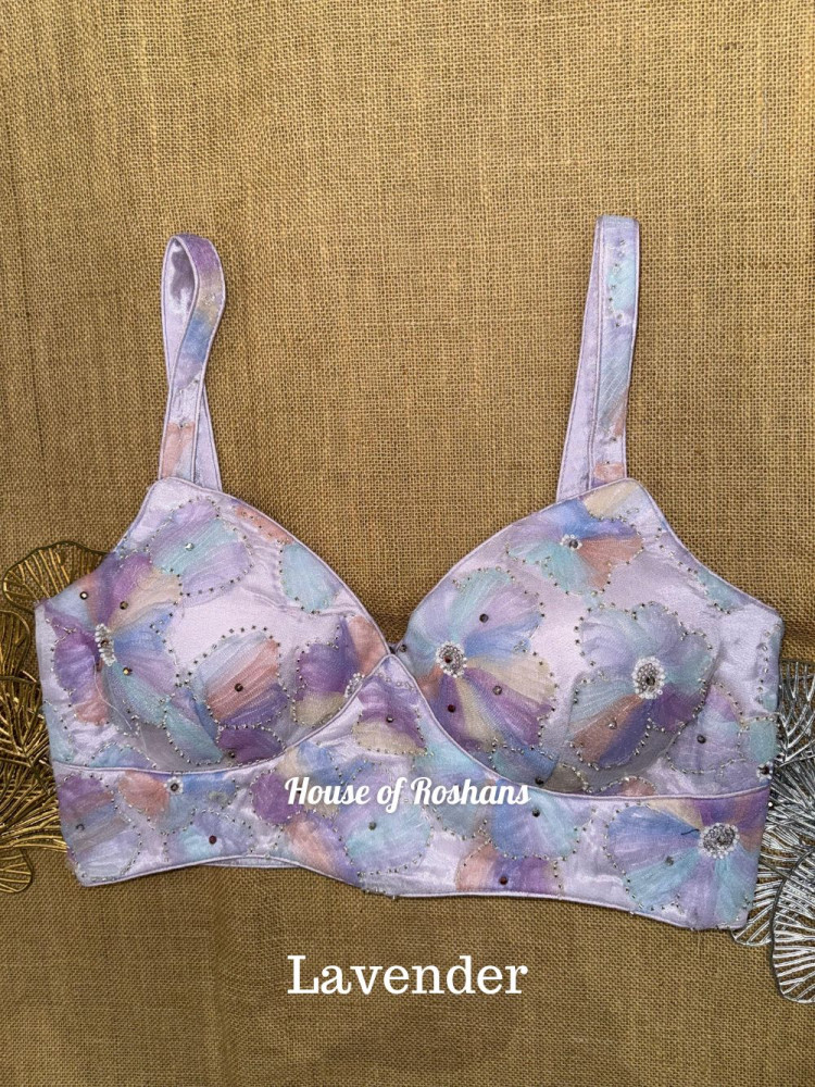 Image of Stone Work Designer Strappy Blouse