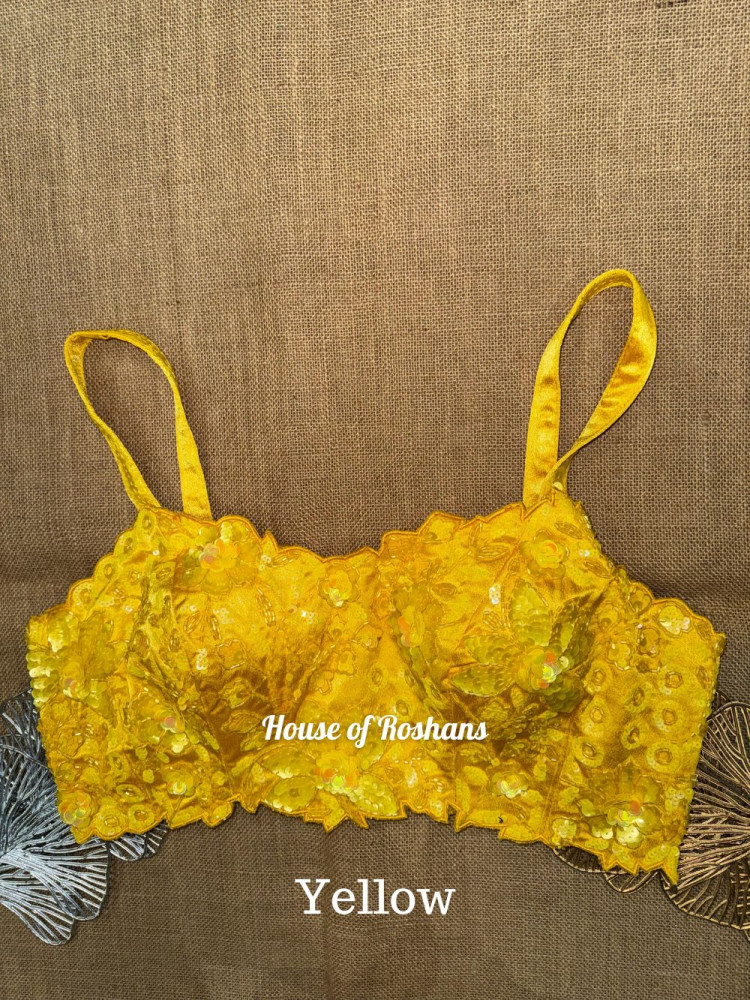 Image of Hand Embroidered Corset Blouse