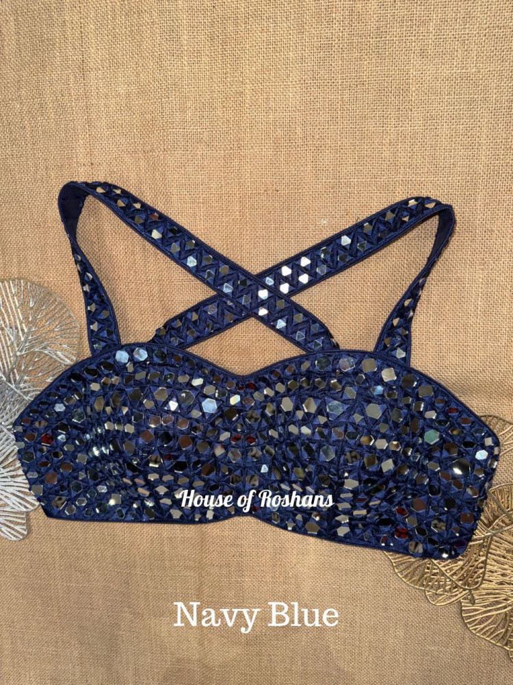 Image of Designer  Mirror Work Blouses