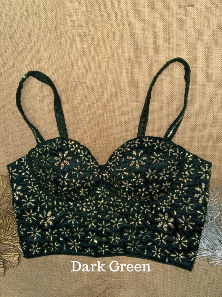 Image of Zircon Hand Work Corset Blouses