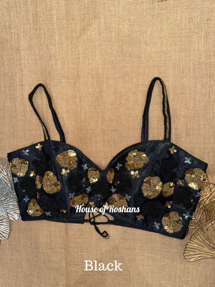 Image of Hand Embroidered Strappy Blouses