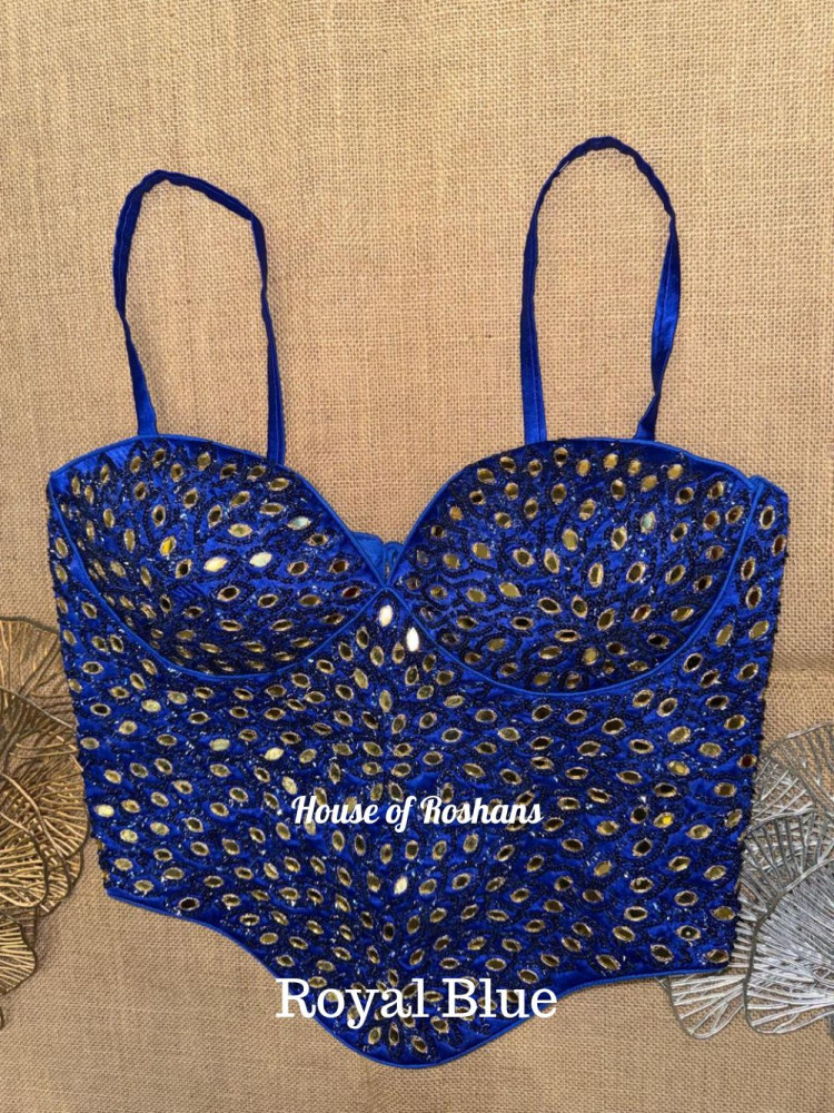 Image of Mirror Work Strappy Corset