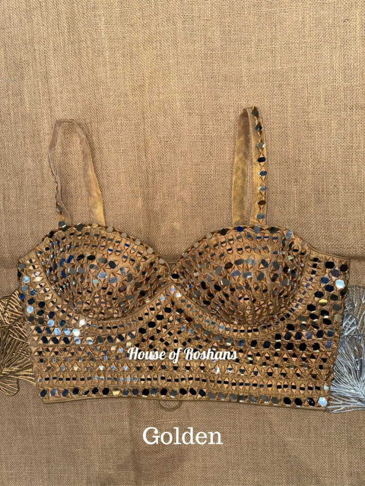 Image of Mirror Corset Blouse