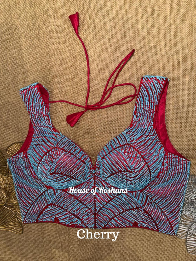 Image of Cut Dana Work saree Blouse
