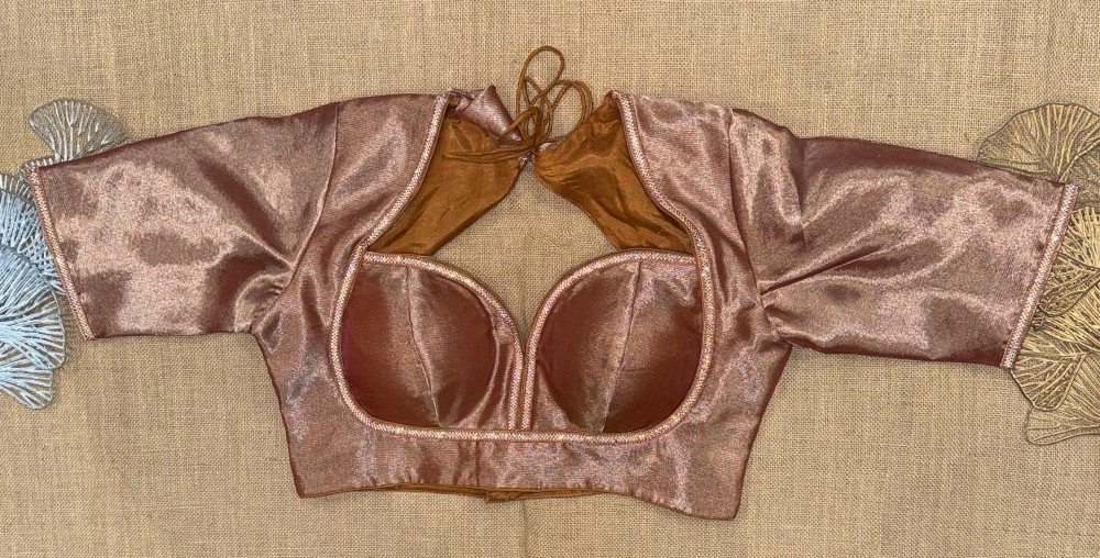 Image of Tissue  Blouse with Sleeves