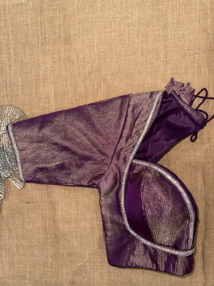 Image of Elbow Sleeves Tissue  Blouses