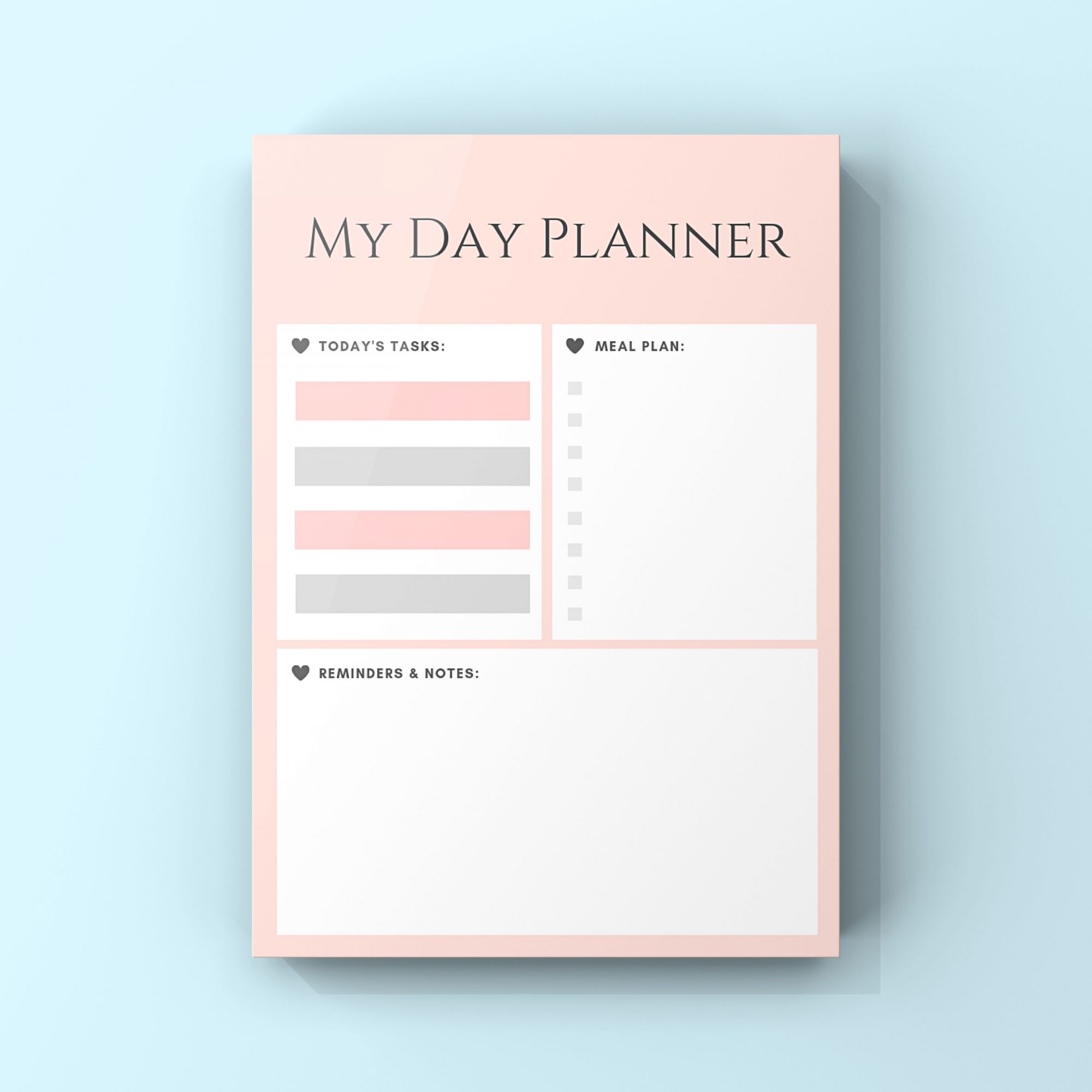 day planner