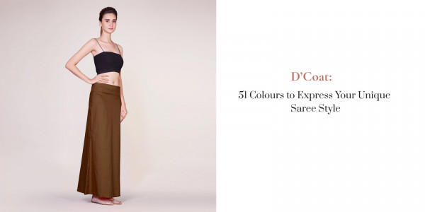 D’Coat: 51 Colours to Express Your Unique Saree Style