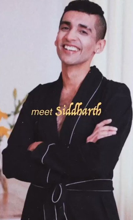 Siddharth Batra with Dolly Jain