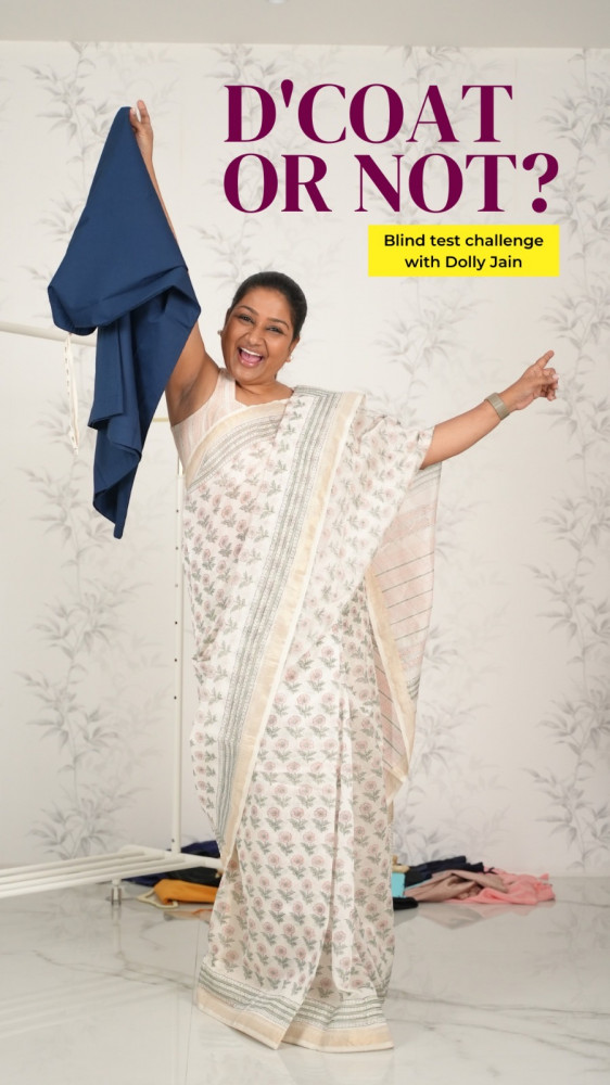 D&#039;Coat or not? Blind test challenge with Dolly Jain