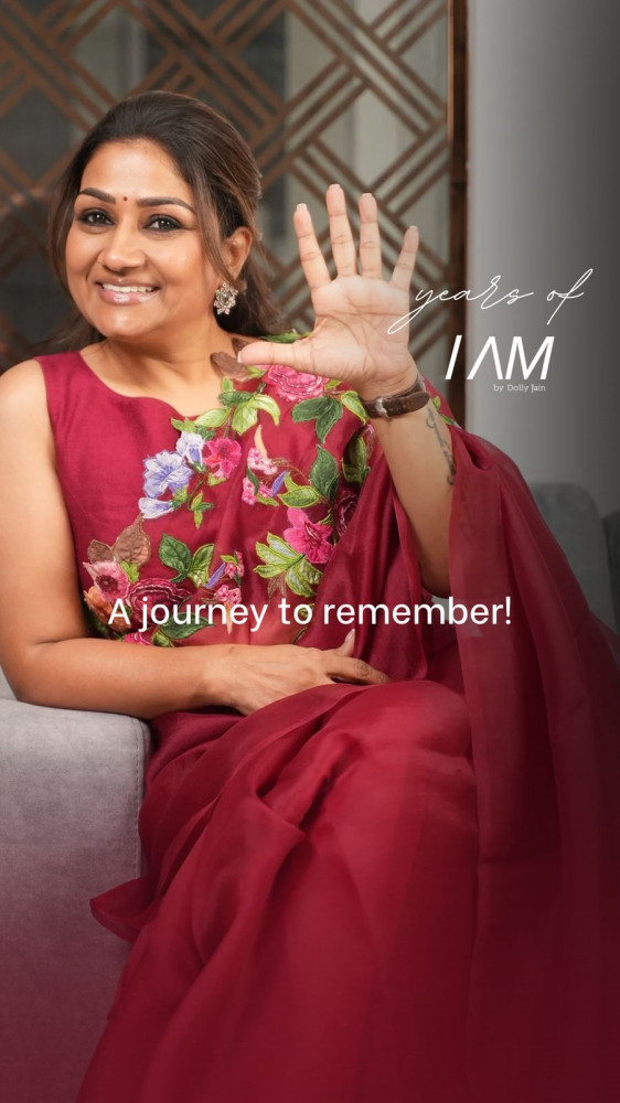 5 years of I am by Dolly Jain