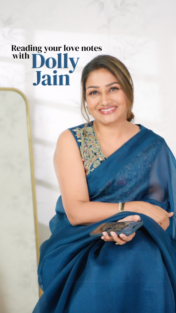 Reading your love notes with Dolly Jain