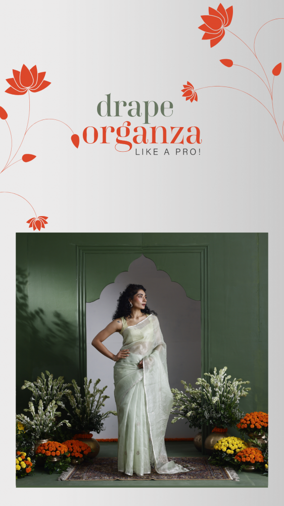 Drape Organza like a pro with D&#039;Coat