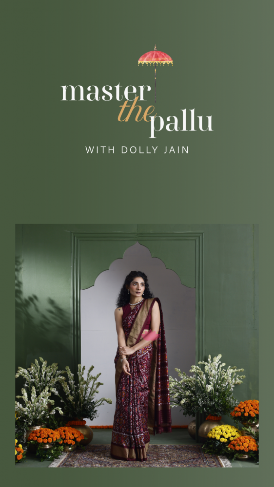 Master the Pallu with Dolly Jain