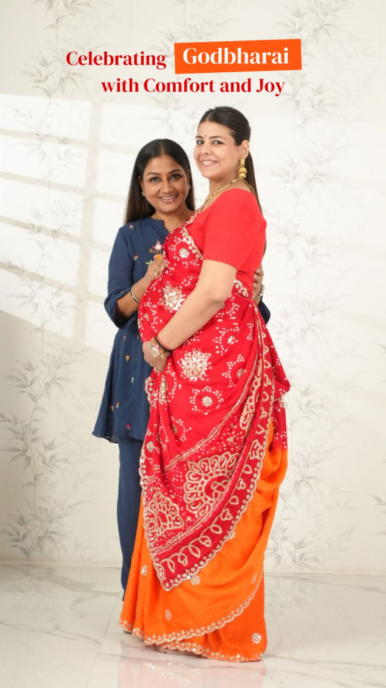 Celebrating Godhbharai with comfort and joy