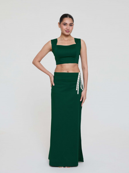 D’Coat Simple With Extender | Hunter Green