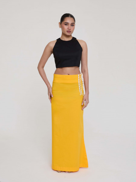 D’Coat Simple With Extender | Marigold Yellow