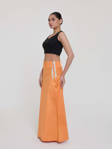 D’Coat Simple With Extender | Sunset Orange