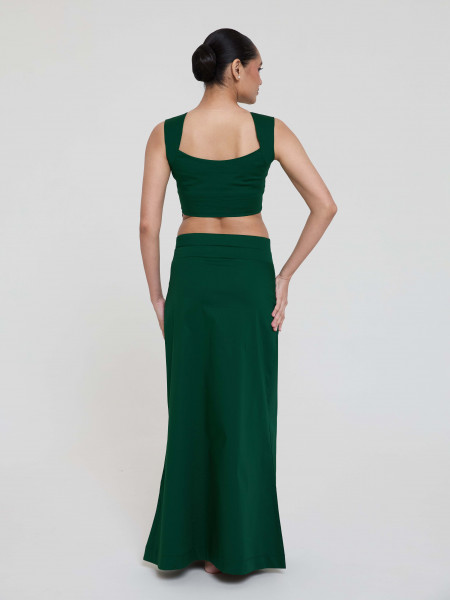 D’Coat Simple With Extender | Hunter Green
