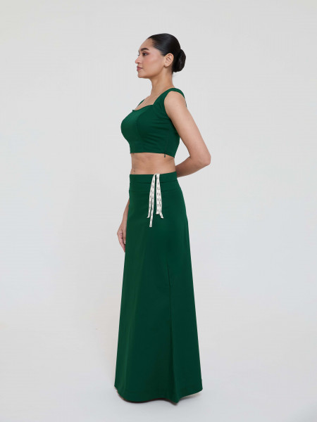 D’Coat Simple With Extender | Hunter Green