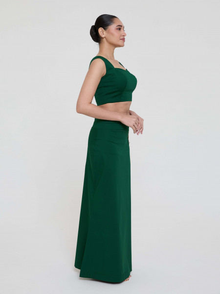 D’Coat Simple With Extender | Hunter Green