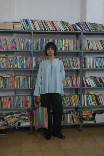 Mira Blouse - Blue