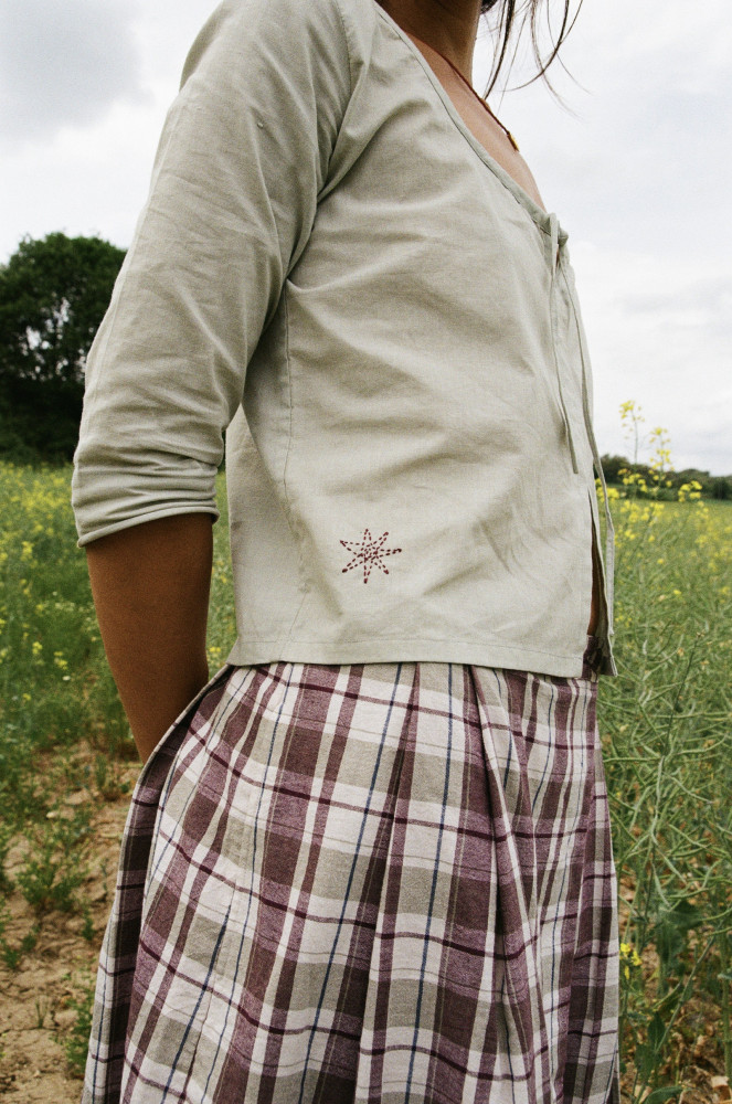 STUDIO SAUM X HOUSE OF IDAR SS26 CAPSULE - The Ardha Blouser