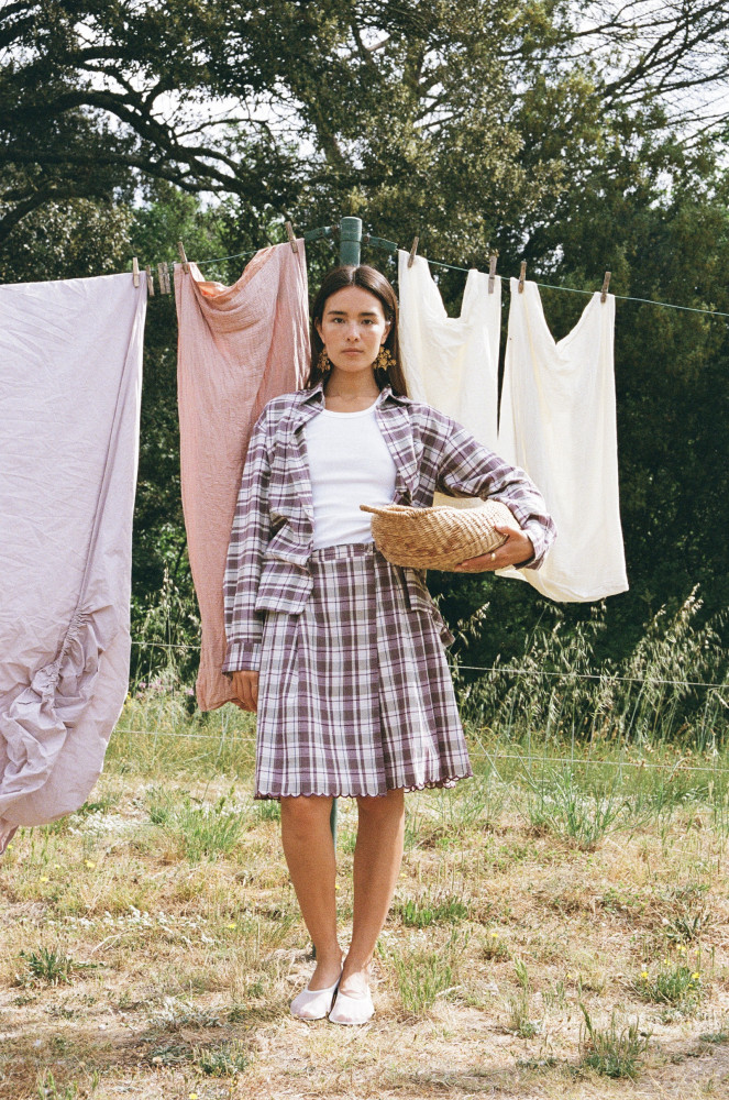 Image of STUDIO SAUM X HOUSE OF IDAR SS26 CAPSULE - The Sangam Skirt