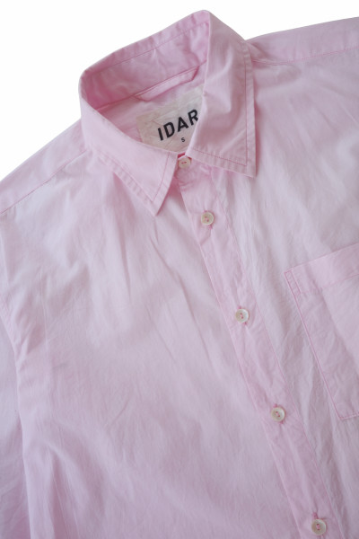 TERRANCE POPLIN SHIRT - Powder Pink