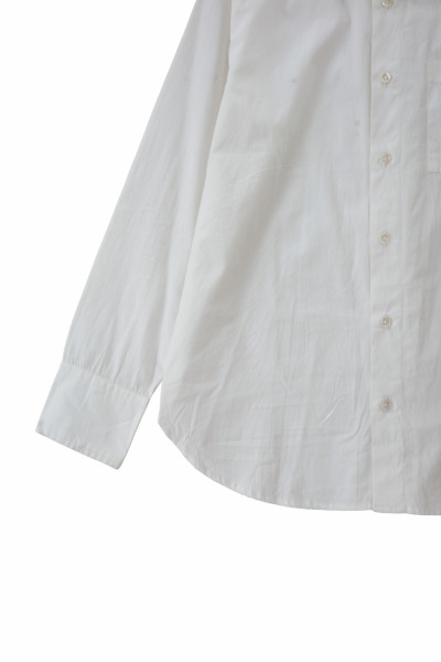 Terrance poplin shirt - white