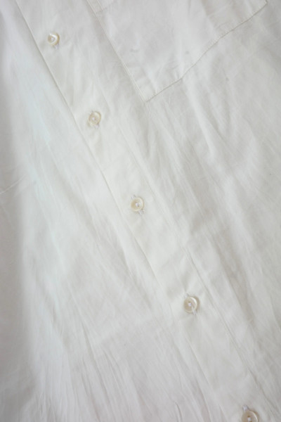 Terrance poplin shirt - white