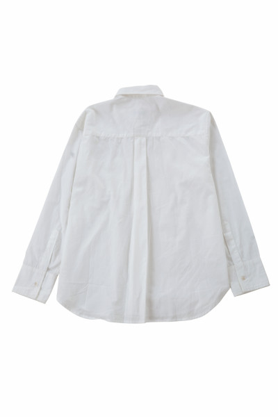 Terrance poplin shirt - white
