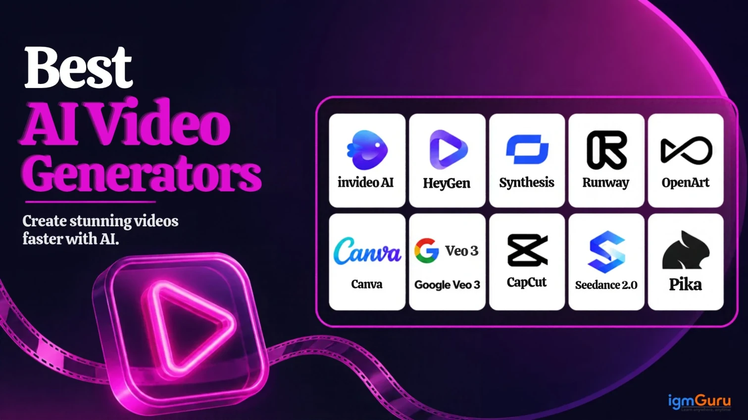 Best AI Video Generators