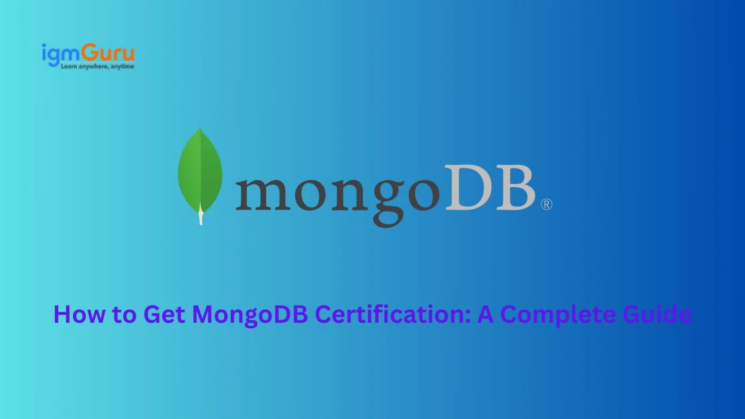 MongoDB Certification